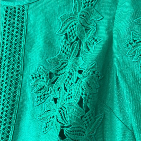 LK Bennett Green linen Sheath Mini Dress - Picture 6 of 16